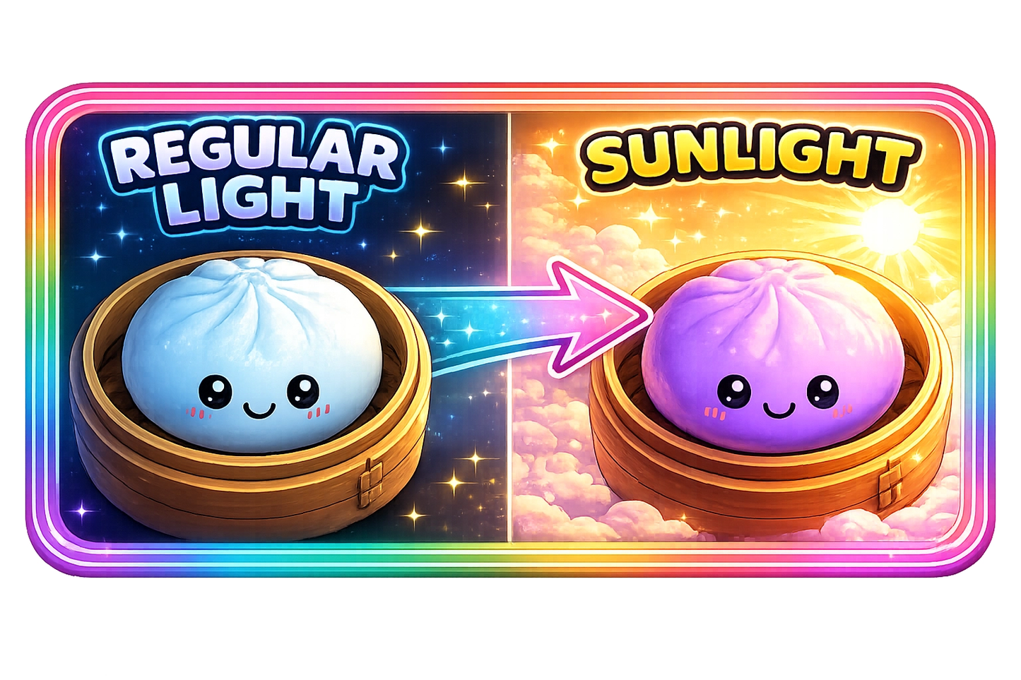 Color Changing Dumpling Squishy